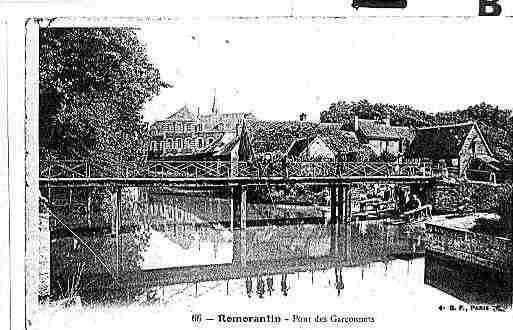 Ville de ROMORANTINLANTHENAY Carte postale ancienne