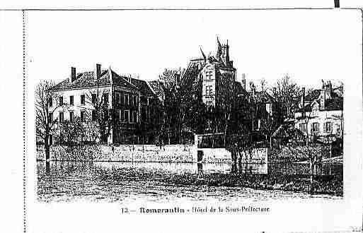 Ville de ROMORANTINLANTHENAY Carte postale ancienne