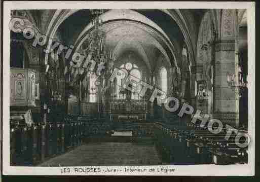 Ville de ROUSSES(LES) Carte postale ancienne