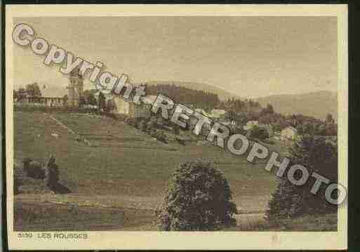 Ville de ROUSSES(LES) Carte postale ancienne