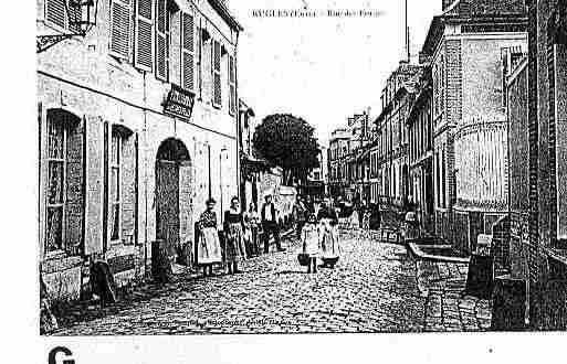 Ville de RUGLES Carte postale ancienne