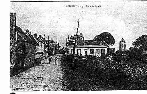 Ville de RUGLES Carte postale ancienne