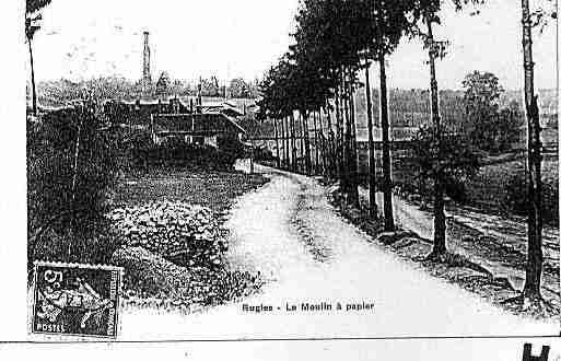 Ville de RUGLES Carte postale ancienne