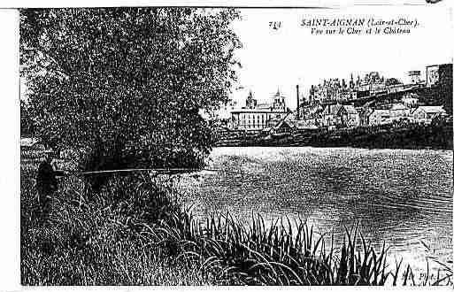 Ville de SAINTAIGNAN Carte postale ancienne