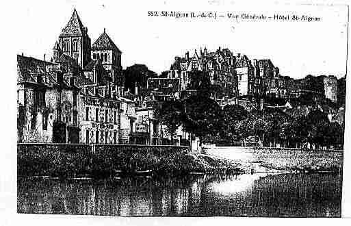 Ville de SAINTAIGNAN Carte postale ancienne