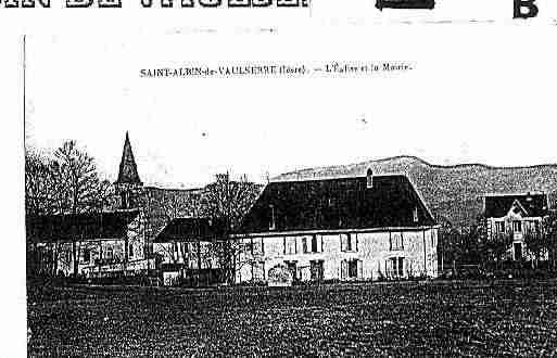 Ville de SAINTALBINDEVAULSERRE Carte postale ancienne