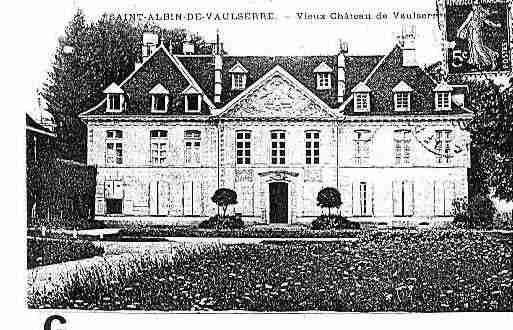 Ville de SAINTALBINDEVAULSERRE Carte postale ancienne