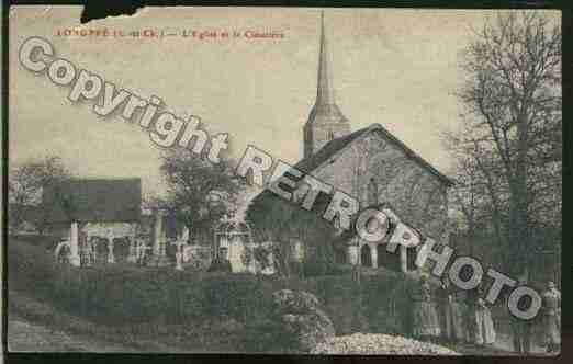 Ville de SAINTAMANDLONGPRE Carte postale ancienne