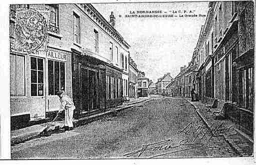 Ville de SAINTANDREDEL\'EURE Carte postale ancienne