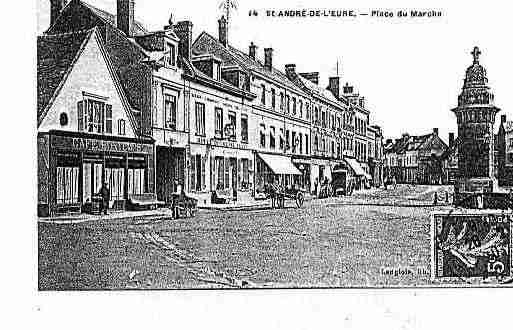 Ville de SAINTANDREDEL\'EURE Carte postale ancienne