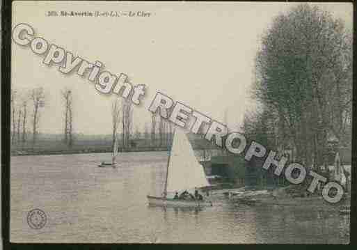 Ville de SAINTAVERTIN Carte postale ancienne