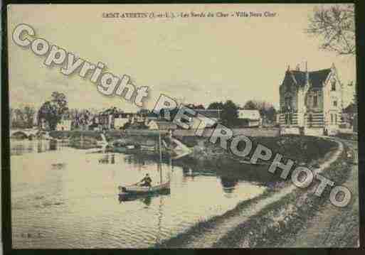 Ville de SAINTAVERTIN Carte postale ancienne