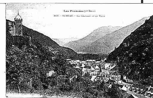 Ville de SAINTBEAT Carte postale ancienne