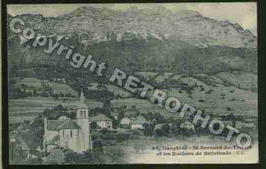 Ville de SAINTBERNARDDUTOUVET Carte postale ancienne