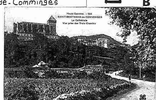 Ville de SAINTBERTRANDDECOMMINGES Carte postale ancienne