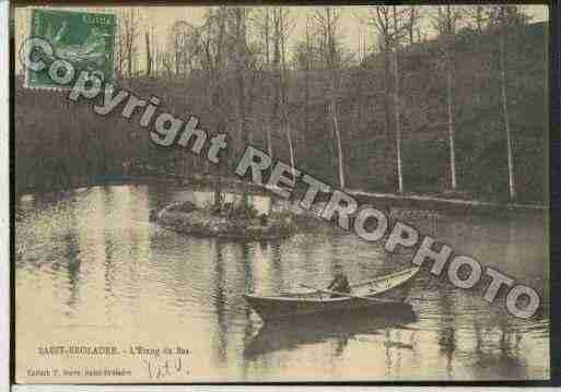 Ville de SAINTBROLADRE Carte postale ancienne