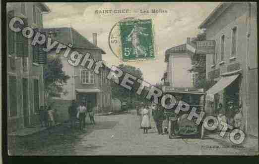 Ville de SAINTCHEF Carte postale ancienne