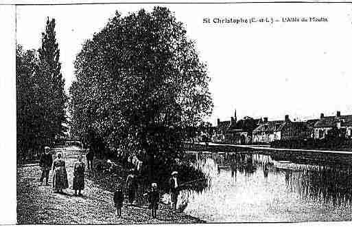 Ville de SAINTCHRISTOPHE Carte postale ancienne