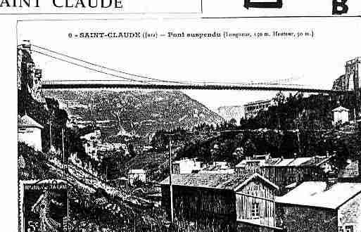 Ville de SAINTCLAUDE Carte postale ancienne