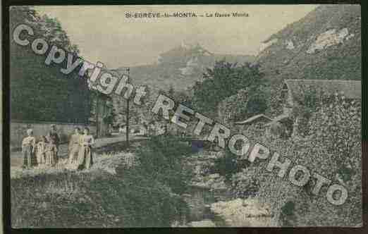 Ville de SAINTEGREVE Carte postale ancienne