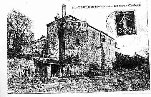 Ville de SAINTEMAUREDETOURAINE Carte postale ancienne