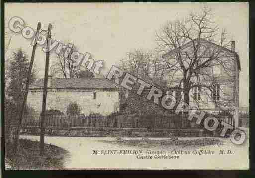 Ville de SAINTEMILION Carte postale ancienne