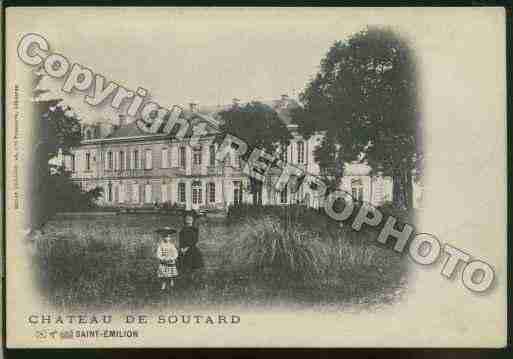 Ville de SAINTEMILION Carte postale ancienne