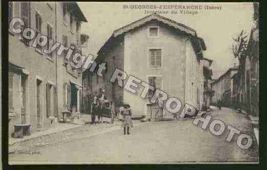 Ville de SAINTGEORGESD\'ESPERANCHE Carte postale ancienne