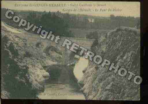 Ville de SAINTGUILHEMLEDESERT Carte postale ancienne