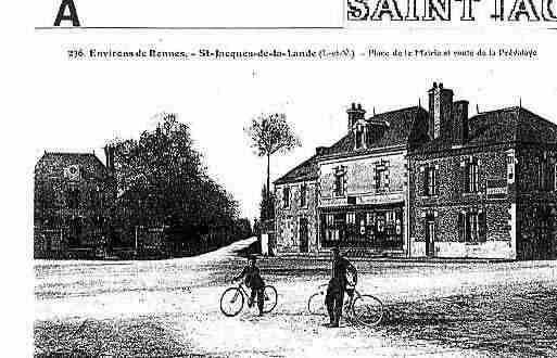 Ville de SAINTJACQUESDELALANDE Carte postale ancienne