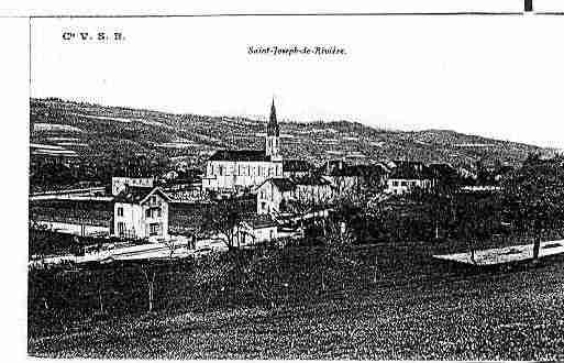 Ville de SAINTJOSEPHDERIVIERE Carte postale ancienne