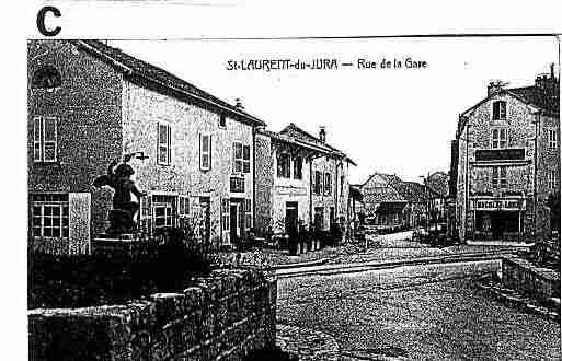 Ville de SAINTLAURENTENGRANVAUX Carte postale ancienne