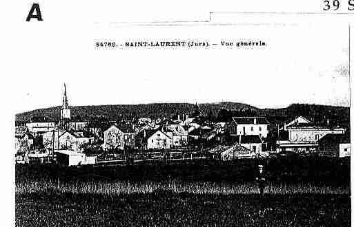 Ville de SAINTLAURENTENGRANVAUX Carte postale ancienne