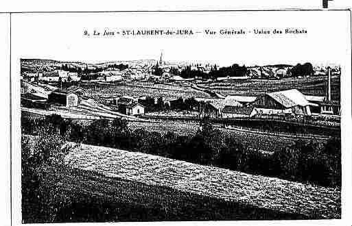 Ville de SAINTLAURENTENGRANVAUX Carte postale ancienne