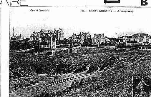 Ville de SAINTLUNAIRE Carte postale ancienne