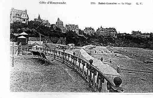 Ville de SAINTLUNAIRE Carte postale ancienne