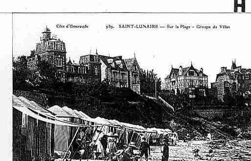 Ville de SAINTLUNAIRE Carte postale ancienne