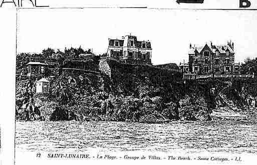 Ville de SAINTLUNAIRE Carte postale ancienne