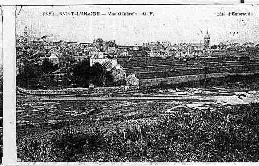 Ville de SAINTLUNAIRE Carte postale ancienne