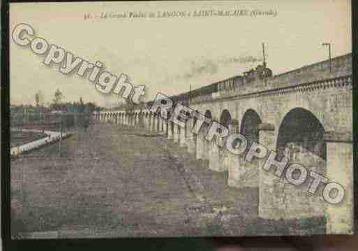 Ville de SAINTMACAIRE Carte postale ancienne