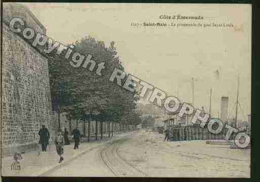 Ville de SAINTMALO Carte postale ancienne