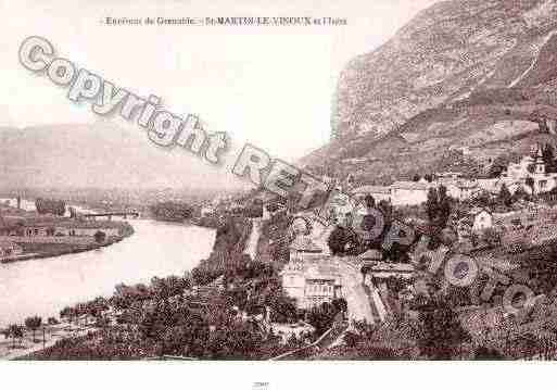 Ville de SAINTMARTINLEVINOUX Carte postale ancienne