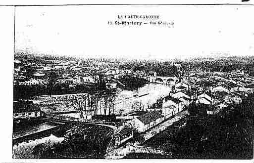 Ville de SAINTMARTORY Carte postale ancienne