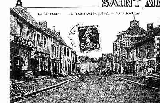 Ville de SAINTMEENLEGRAND Carte postale ancienne