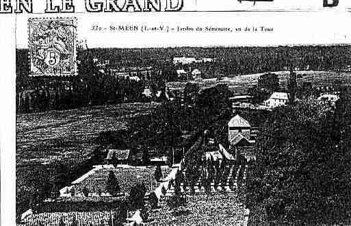 Ville de SAINTMEENLEGRAND Carte postale ancienne