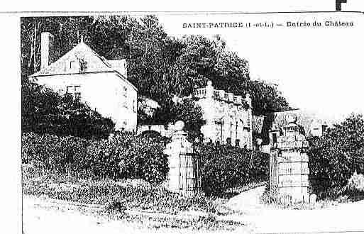 Ville de SAINTPATRICE Carte postale ancienne