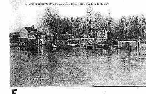 Ville de SAINTPIERREDUVAUVRAY Carte postale ancienne