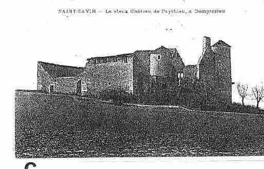 Ville de SAINTSAVIN Carte postale ancienne