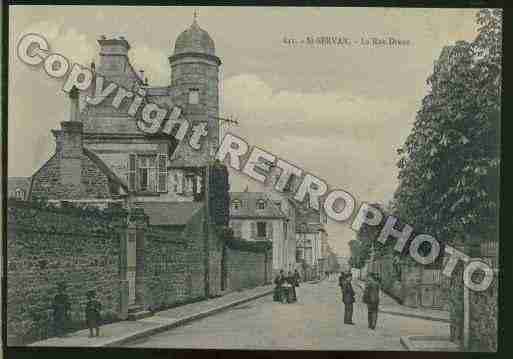 Ville de SAINTSERVAN Carte postale ancienne