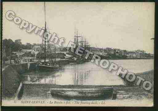 Ville de SAINTSERVAN Carte postale ancienne